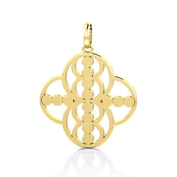 Energy Solid Gold Pendant GPD3983 - Jewelry